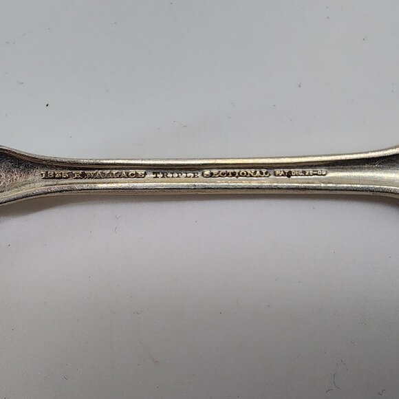 Antique Silverplate Spoons & Ladle Set Of 4 With Mixed Patterns - Picture 6 of 8